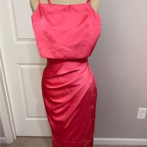 Rachel Zoe Bright Pink Skirt & Top Sex